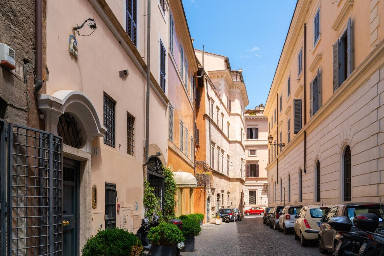 רומא Domus Quiritum Charming, Appartamento D'Epoca A Campo De' Fiori מראה חיצוני תמונה