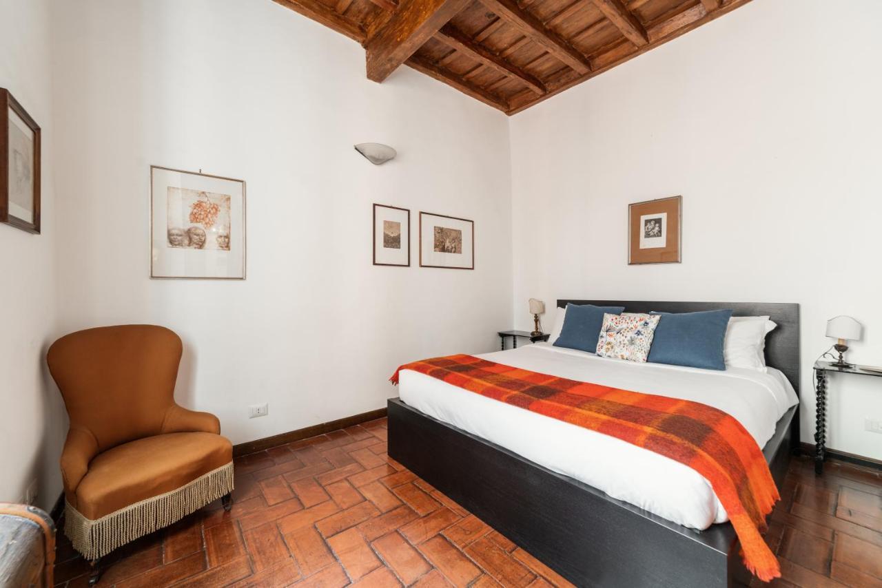 רומא Domus Quiritum Charming, Appartamento D'Epoca A Campo De' Fiori מראה חיצוני תמונה
