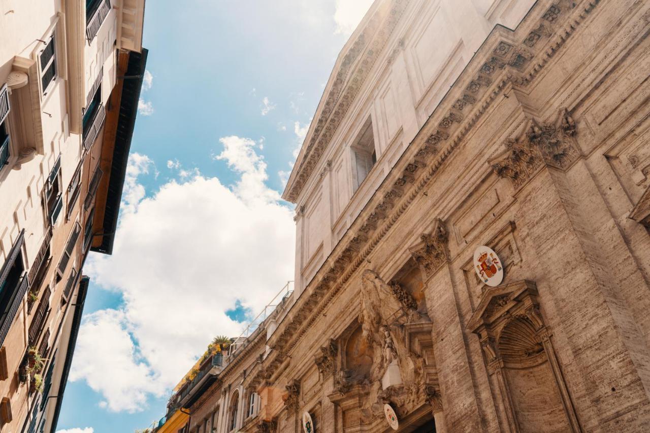 רומא Domus Quiritum Charming, Appartamento D'Epoca A Campo De' Fiori מראה חיצוני תמונה