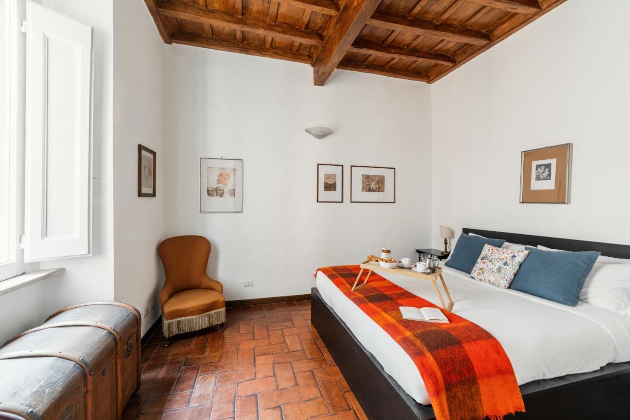 רומא Domus Quiritum Charming, Appartamento D'Epoca A Campo De' Fiori מראה חיצוני תמונה